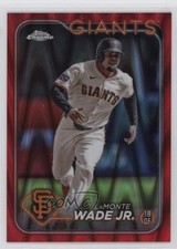 2024 Topps Chrome Update Red RayWave Refractor 4/5 LaMonte Wade Jr #USC144 r9d