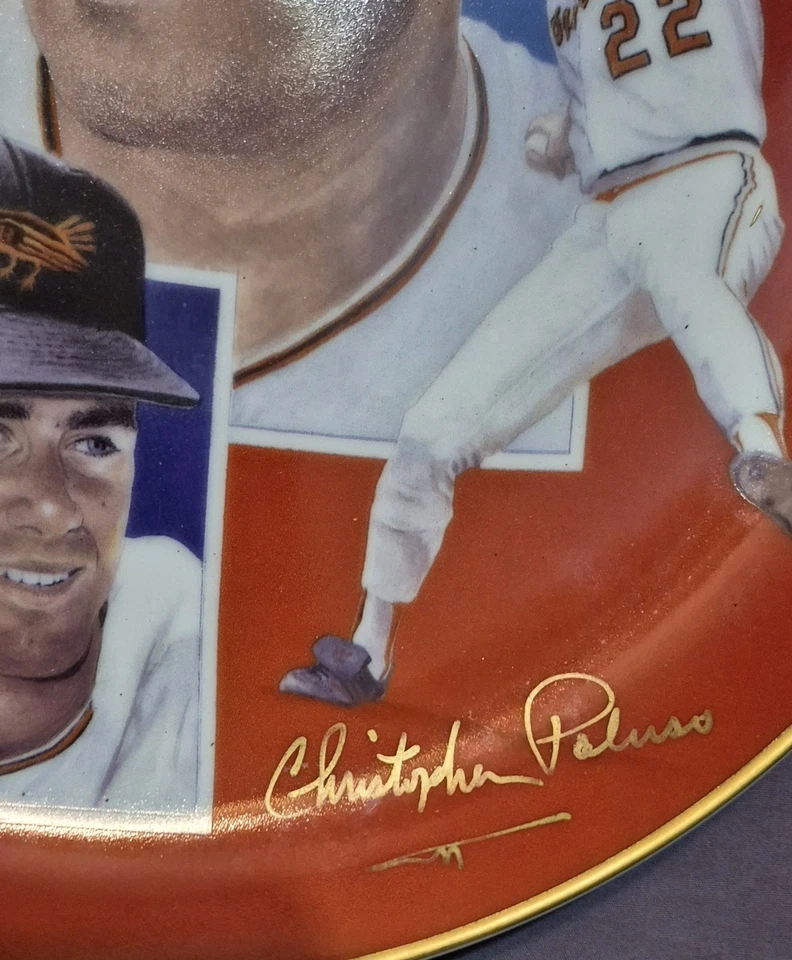 Jim Palmer Signed Autographed Bradford Collection Proof plate RARE - Image 3 of 4