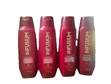 Infusium Moisturize and Replenish Shampoo by for Unisex - 13.5 oz Shampoo 4 Pack