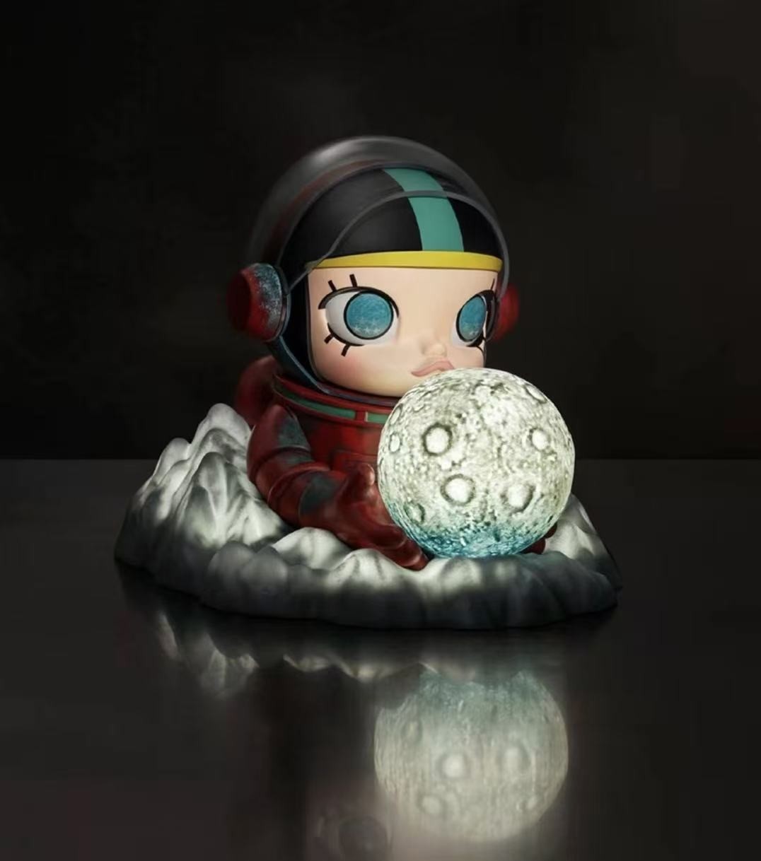MEGA SPACE MOLLY Hello, Moon Ambient Moon Lamp Birthday Gift