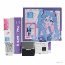 SP-005 Hatsune Miku OS Wallhack Glass Gaming Mouse Pad Large Ships Today