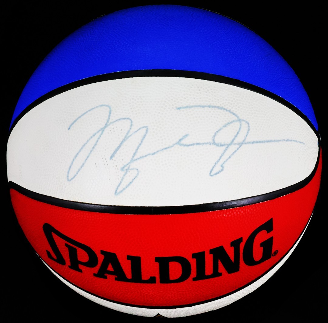 Michael Jordan Signed Autographed 2004 Official NBA All-Star Basketball PSA/DNA