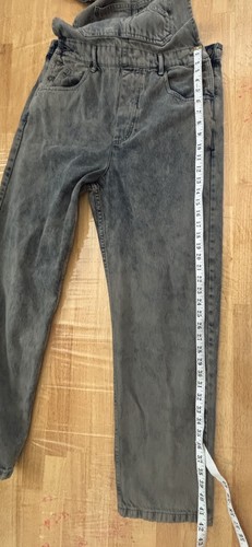Free People Overalls We The Free Ziggy Light Denim Women's M Straight Leg Jeans - Picture 7 of 16