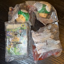 Nintendo Super Mario McDonald's Happy Meal Toy Lot 2017 2018 Factory Sealed 4pc