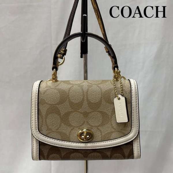 COACH MICRO TILLY SATCHEL 2-Way Shoulder Bag D2081-3079 Women's A-260113-20