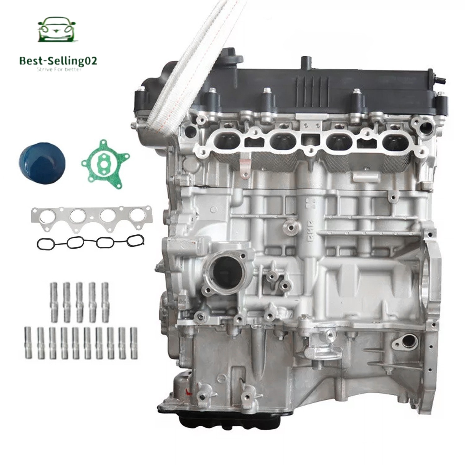 G4fg Radiator New G4FG 1.6L ENGINE ASSEMBLY FOR HYUNDAI SOLARIS ELANTRA KIA SOUL ...