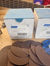 NORTON R228 Metalite 3" 120 Grit Pack Of 10 Pcs. Speed Lokts