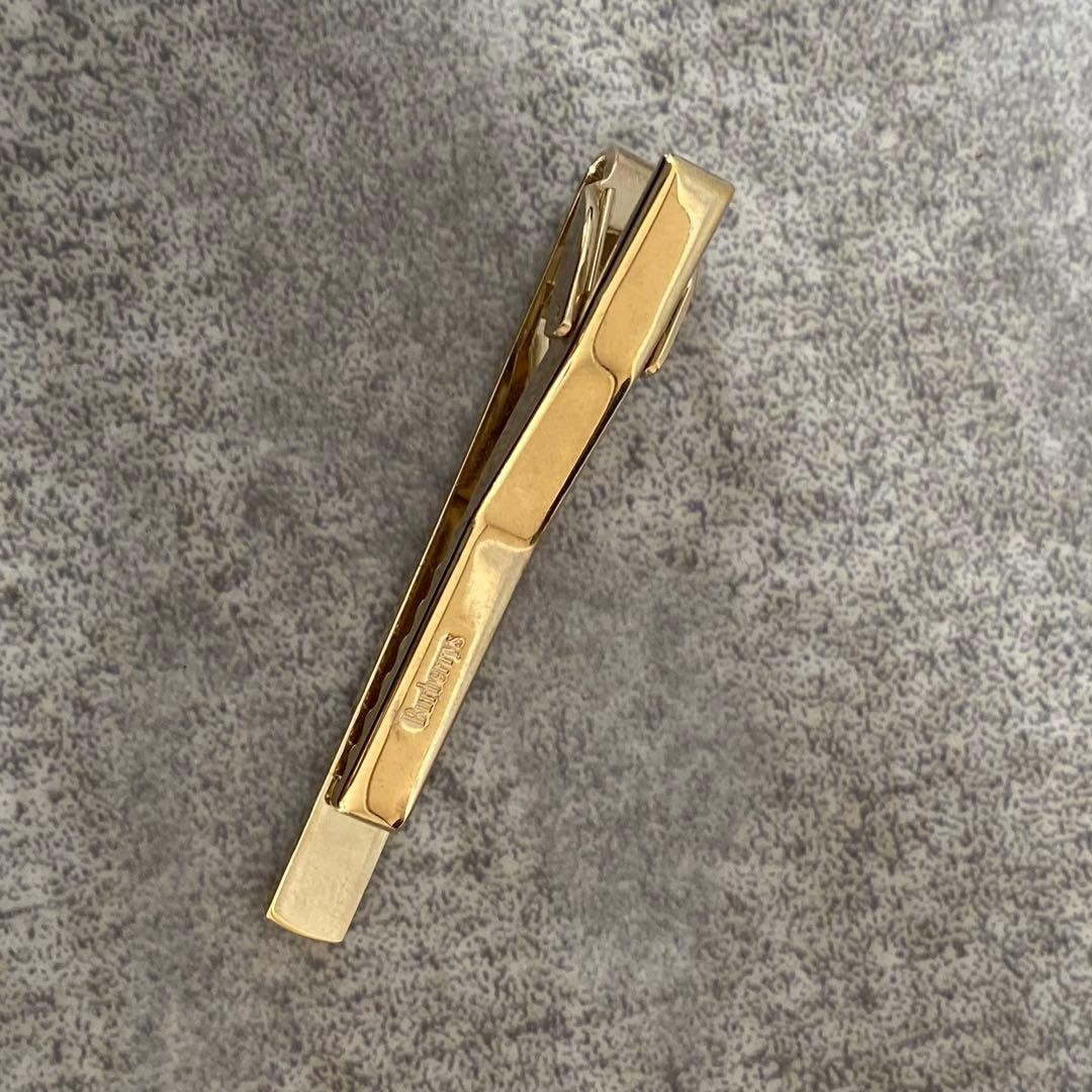 Burberry Knights Cufflinks Tie Clip Set Vintage Fashion Accessories Auth thumbnail 11