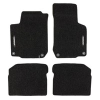 Velours FußMatten FüR VW New Beetle 1997-10 Autoteppich Automatten Schwarz 4 Tlg