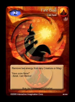 Fire Ball - Limited Edition - Magi-Nation Duel