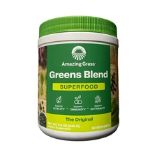 Amazing Grass, Greens Blend Superfood The Original, 30 Servings EXP 11/26