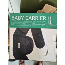 Grownsy Ergonomic Baby Hip Seat Carrier Black YM018 Adjustable Waist 8-50 lbs