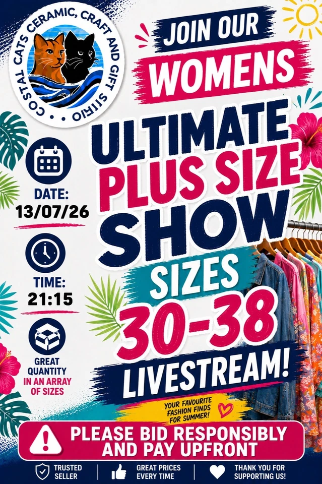Ultimate Plus Size 30-38 Livestream (13/07/26)