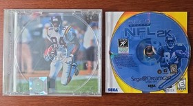 NFL 2K (Sega Dreamcast, 1999) Football Game CIB - VG Condition Fast Shipping