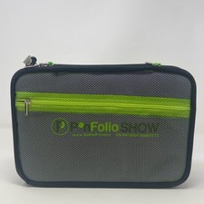 GoPinPro PinFolio Show Display Bag Purple/Green 10.75x7.5