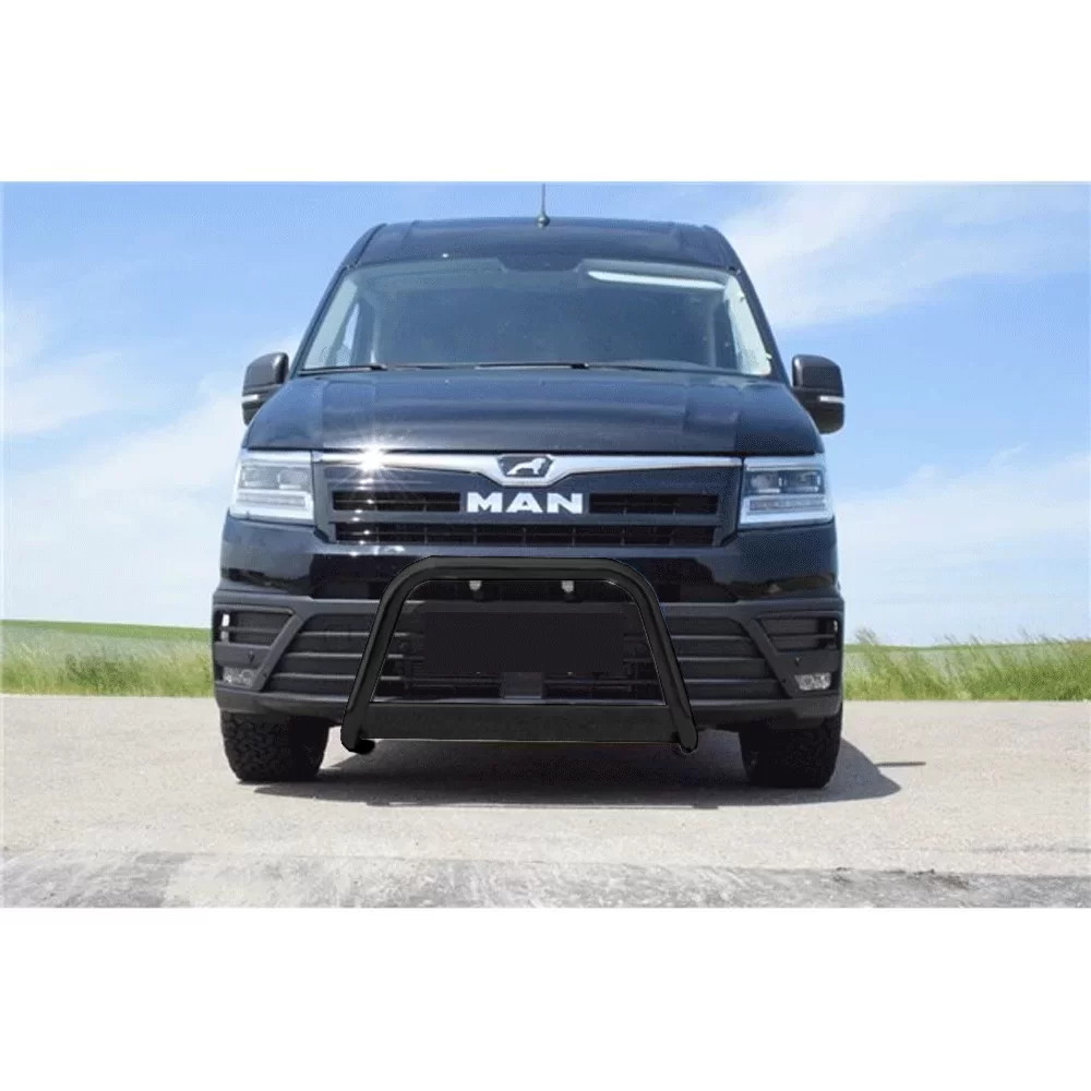 Evitez les dommages de carrosserie avec le pare-buffle noir Man TGE