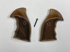 MANURHIN MR 73 FRENCH REVOLVER WOOD GRIPS