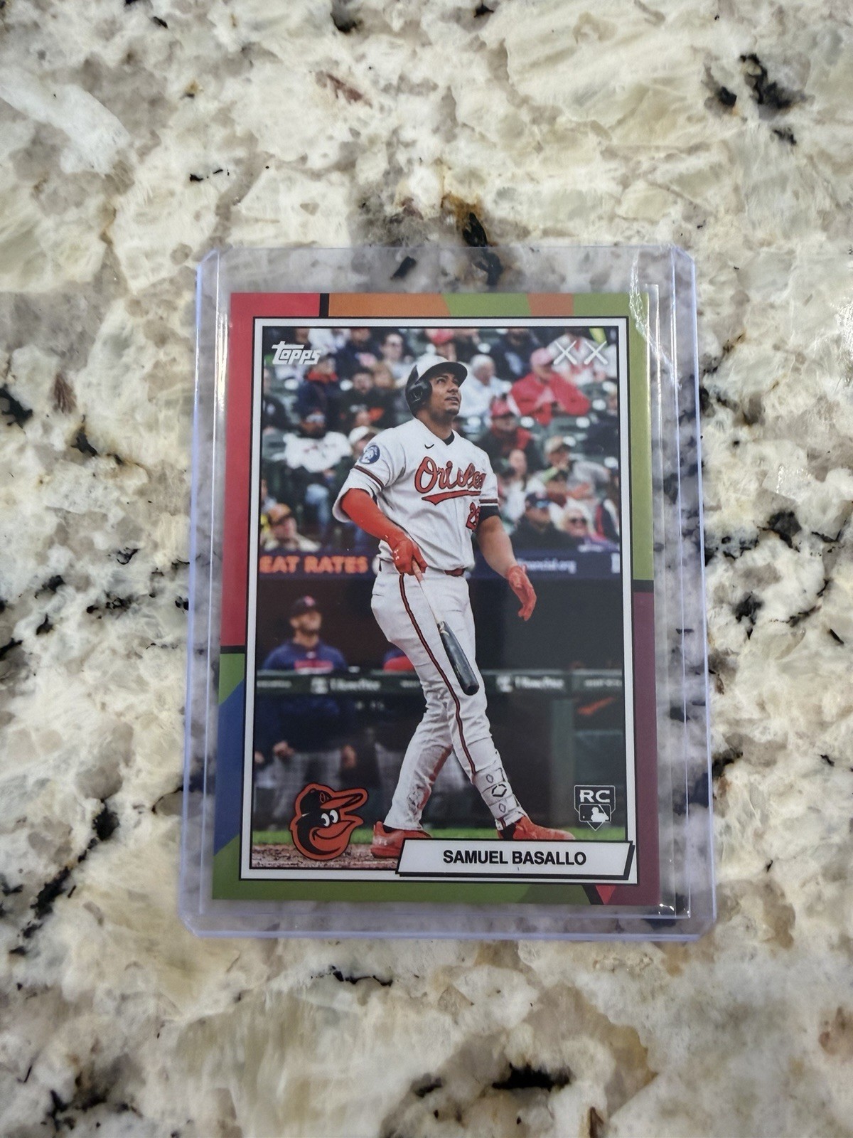 2026 Topps MLB x KAWS Samuel Basallo #39 Rookie RC Baltimore Orioles