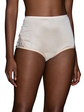 Vanity Fair Perfectly Yours High Waisted Brief Panties, Lace Nouveau-Fawn, 6