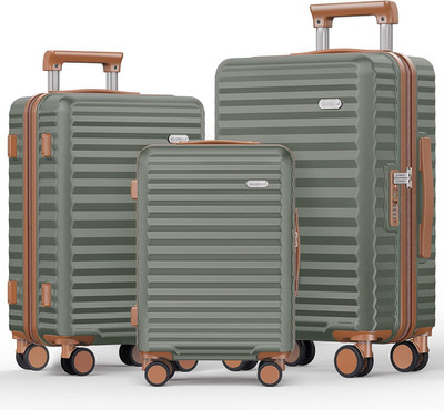 Luggage Sets 3 Piece Hardside Expandable Suitcase with Double Spinner Wheels Tsa