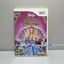 Barbie as The Island Princess (Nintendo Wii) Case & Disc