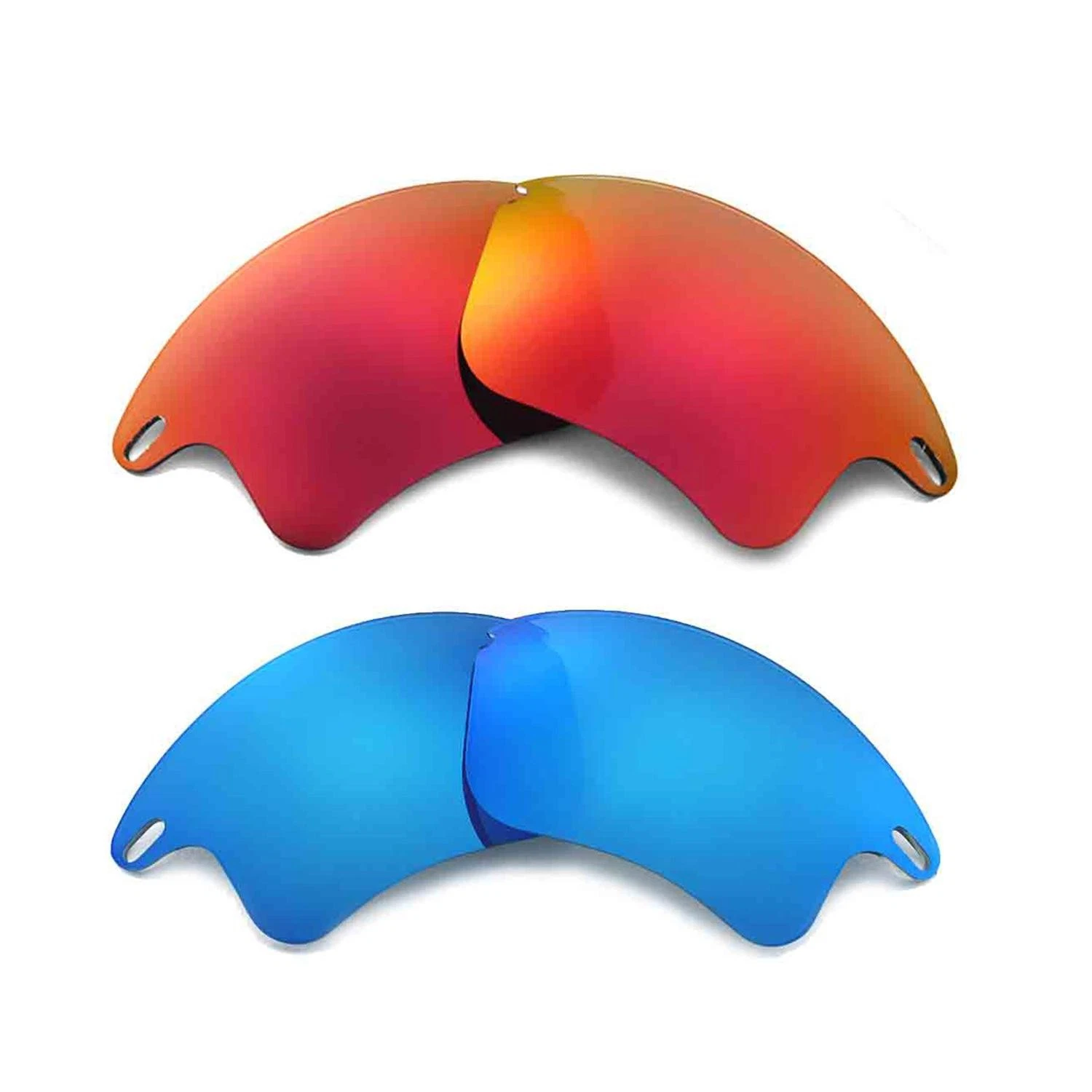 Walleva Two Pairs Polarized Lenses For Oakley Fast Jacket XL-Fire Red + Ice Blue
Opens in a new wind