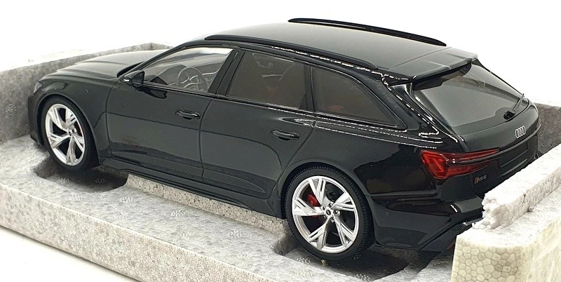 Minichamps escala 1/18 diecast 155 018014 - Audi RS 6 Avant 2019 negro met Foto 2 de 4