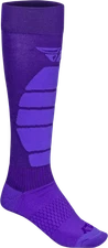 FLY RACING SNOW PERFORMANCE COOLMAX SOCK PURPLE LG/XL'XL