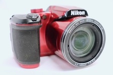 NIKON CoolPix B500 Red 16MP 40x Zoom Digital Camera Tested Working