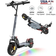 Electric Scooter for Adult 800W 12.5AH 28MPH 10'' Off-road Commuting EScooter US