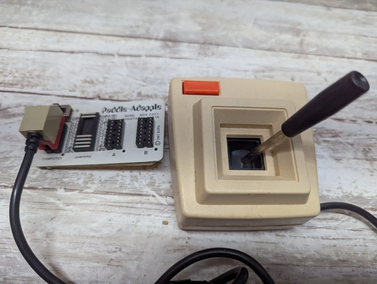 【希少】 Apple Ⅱ マクロジョイスティック ヴィンテージ アップル 希少】 Apple Ⅱ マクロジョイスティック ヴィンテージ アップル 希少