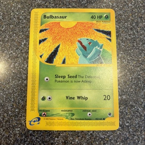 Bulbasaur 95/165 Expedition Base Pokémon Vintage WOTC 2002 NM