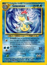 CROCONAW 31/111 NEO GENESIS UNCOMMON LIGHTLY PLAYED POKEMON TCG on eBay