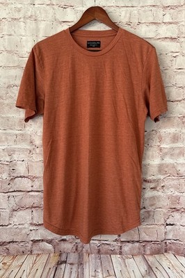 Goodlife Tri-Blend Scallop Crew T-Shirt - Peach Orange - Large | eBay