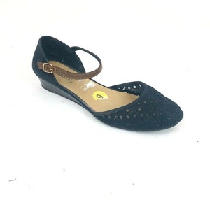 cotton mary jane flats