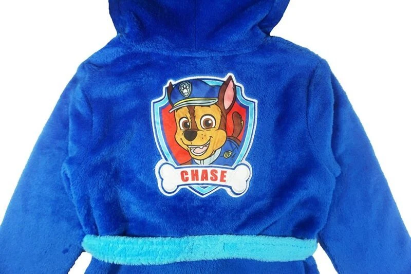 Nickelodeon Paw Patrol Toddler Boys Chase 3D Plush Robe Size 2T 3T 4T 5T 6 - Image 4 of 4