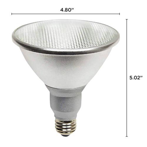 2 Pack LED PAR38 17 Watt =90W Medium E26 Base Dimmable Flood 3000K Soft White - Picture 2 of 4