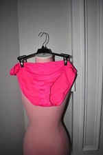 Gibson  Latimer Solid Classic Hipster Swim Bottom Shocking Pick Size: XL 2DGHD