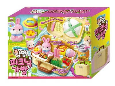 MIMI Yam Yam Picnic Bag Baby Rabbit Toto's House Doll Role Play