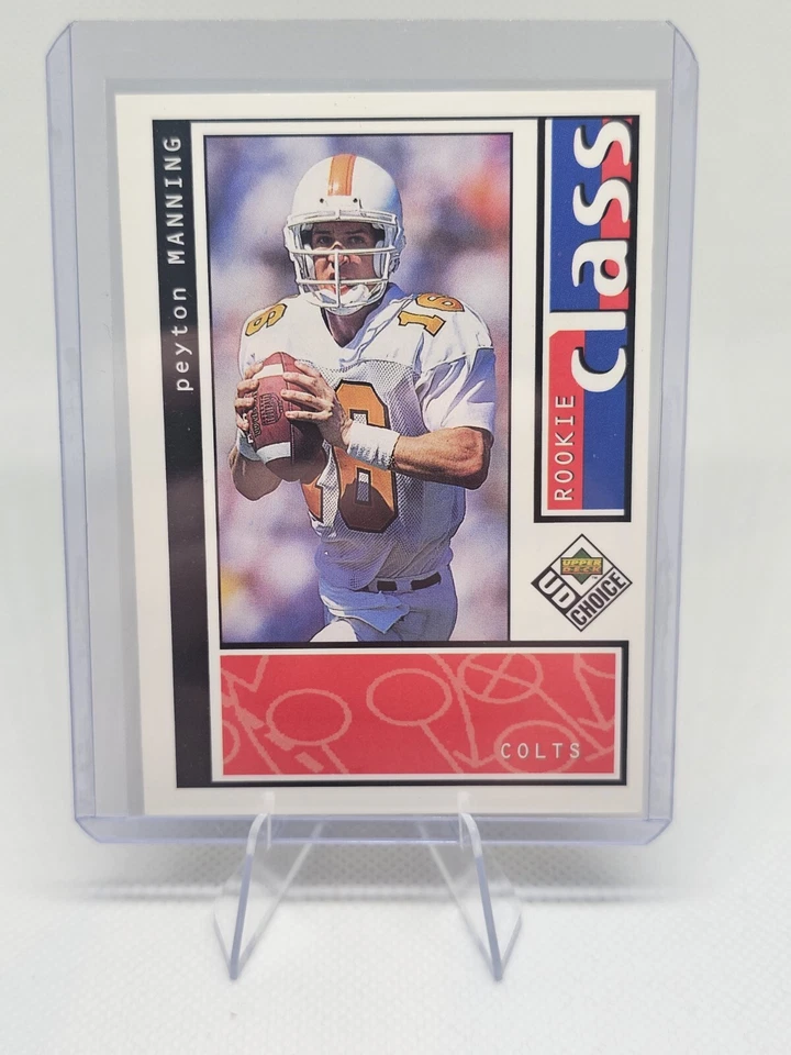 NFL 89 + 90s HOF ROOKIE LOT 11 CARDS HOF/MANNING/JAMES/MCNABB/FAULK/LT + MORE! - Image 3 of 4