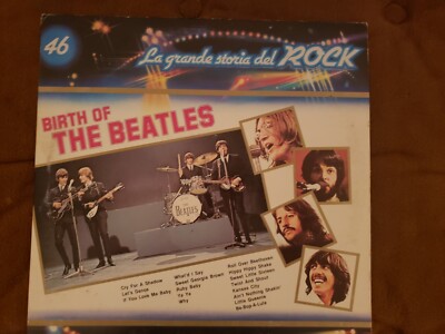  La Grande Storia Del Rock 1982 MADE IN ITALY The Birth Of The Beatles. Preowned