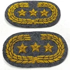 CIVIL WAR CS CONFEDERATE GENERAL TUNIC FROCK COAT COLLAR INSIGNIA-INFANTRY