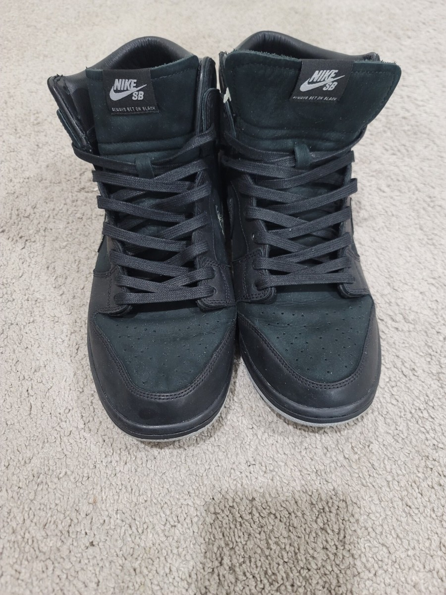 Size 12 - Nike Sb Zoom Dunk High Pro x Black Bar 2018