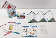 Practice Study Daily Activity GRADE K Flash Cards Kids Portable Educational Home