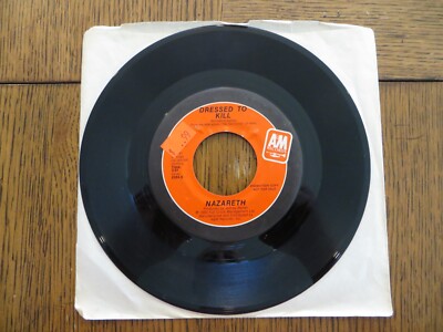 Nazareth   Dressed To Kill - 1980 - A&M Records 2324-S 7'' Single VG+ PROMO COPY!
