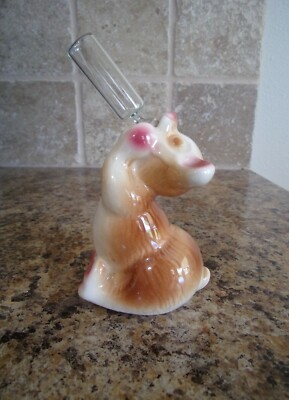 Vintage Cardinal Honey Bear Hourglass Egg Timer