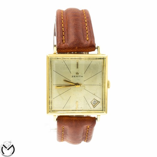 Orologio ZENITH Cioccolatone 028 Cal. 2532C Vintage Oro 18 kt 750 Carica  Manu | eBay