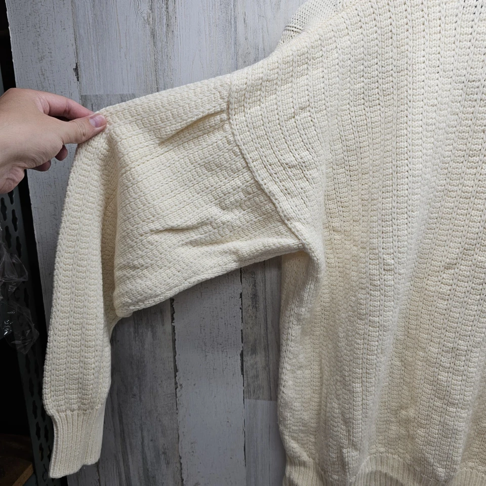 Suéter Cuello Redondo Tejido Claybrooke Exterior Años 90 De Colección Raro Foto 4 de 4