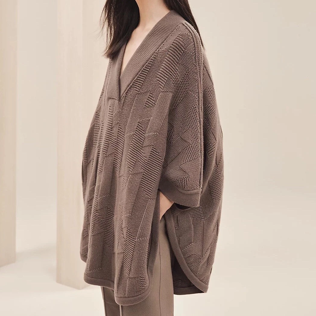 Cape sweater deals with sleeves