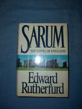 SARUM by Edward Rutherford/1st Ed/HCDJ/Literature/Fiction/Historical